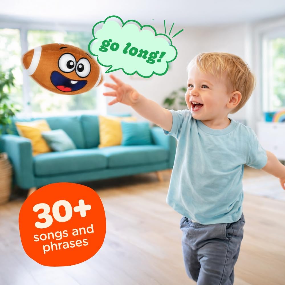 (Pack of 5) Hilariously Interactive Toy with Music & Sound Effects for Boy & Girl | Ball for Toddler & Baby | 6, 12, 18+ Months | 1, 2, 3+ Year Old