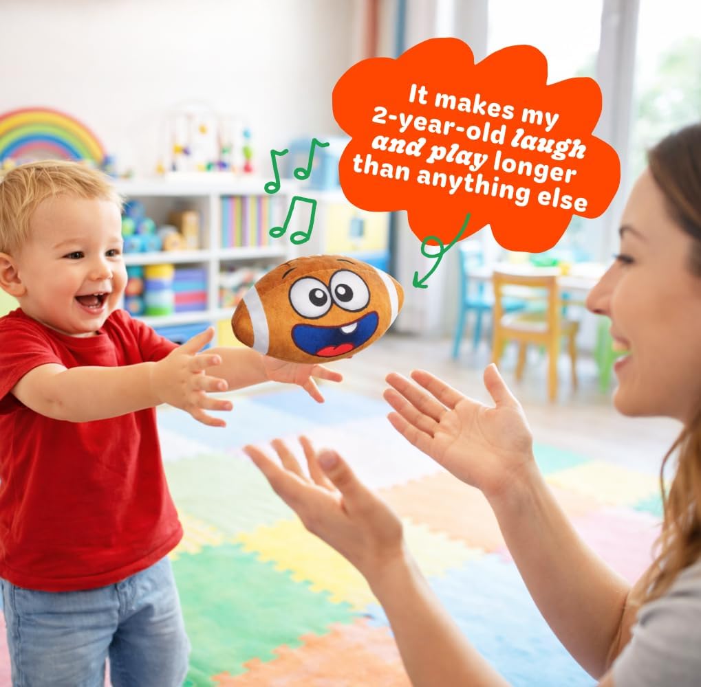 (Pack of 5) Hilariously Interactive Toy with Music & Sound Effects for Boy & Girl | Ball for Toddler & Baby | 6, 12, 18+ Months | 1, 2, 3+ Year Old