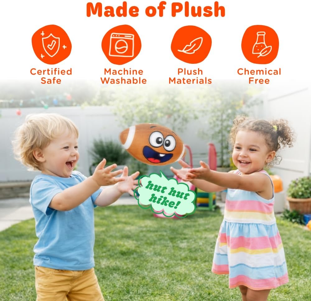 (Pack of 5) Hilariously Interactive Toy with Music & Sound Effects for Boy & Girl | Ball for Toddler & Baby | 6, 12, 18+ Months | 1, 2, 3+ Year Old
