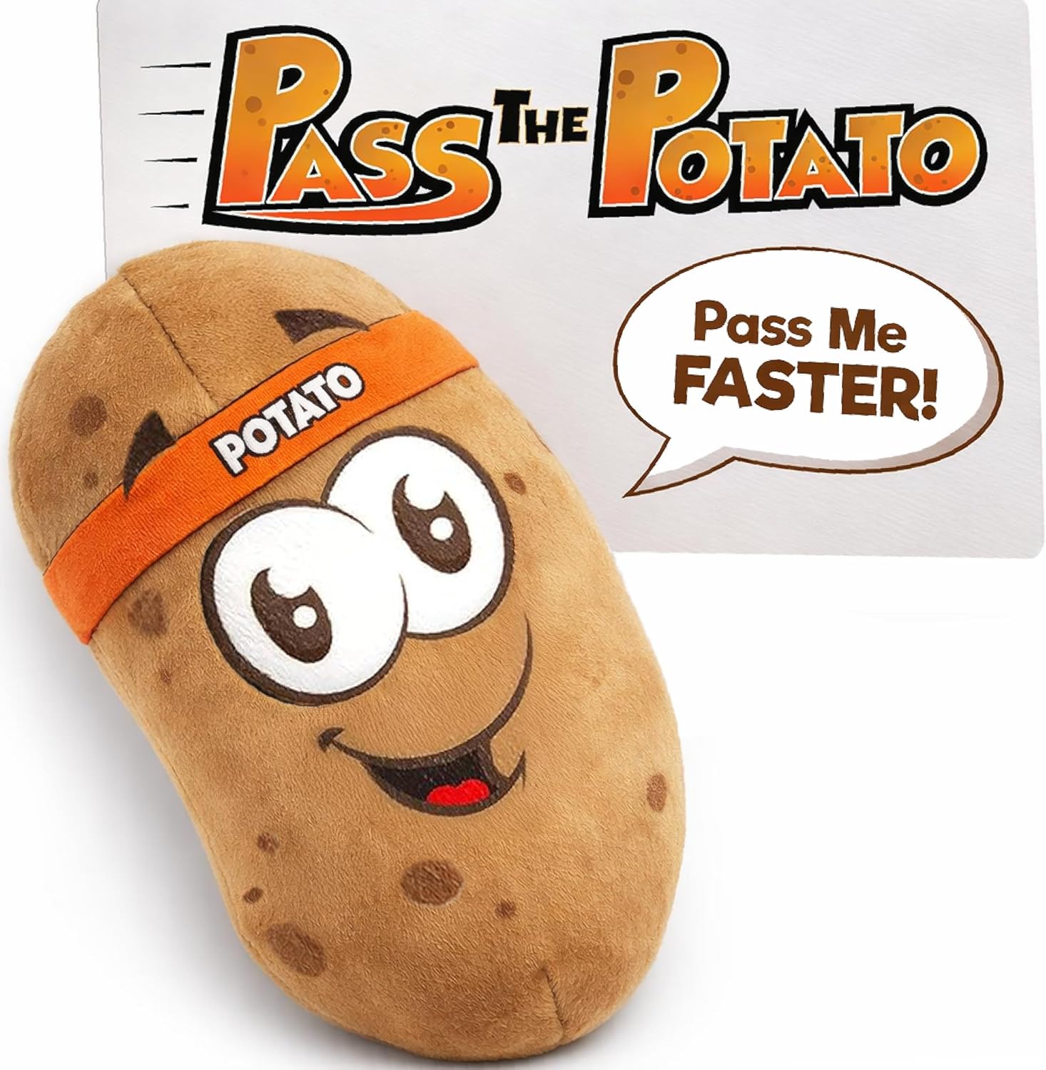 (Pack of 6) Pass The Potato | Hilariously Wild & Fun Kids Game | Easter Gift for Kids | Easter Basket Stuffer